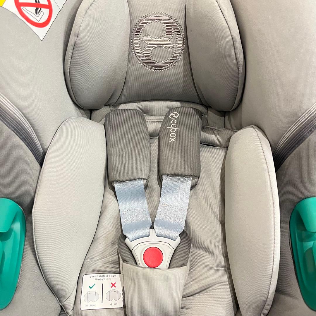【美品】cybex サイベックス Aton S2 i-Size アダプター付き