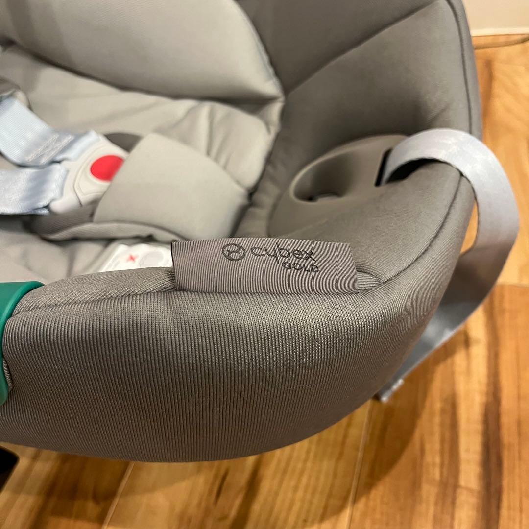 【美品】cybex サイベックス Aton S2 i-Size アダプター付き