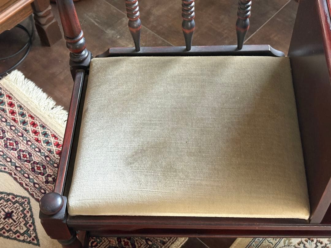 カリモク　karimoku テレフォンベンチ　コロニアル　ビンテージ　nZ