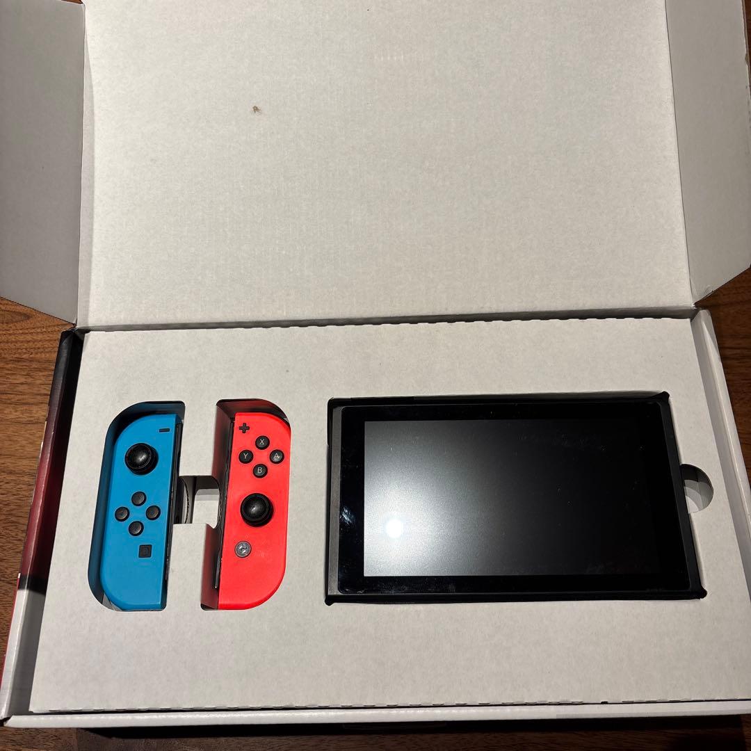 Nintendo Switch 本体 青赤 Joy-Con付き　ジャンク品