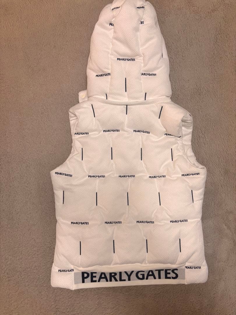 PEARLY GATES フード付きダウンベスト　サイズ0