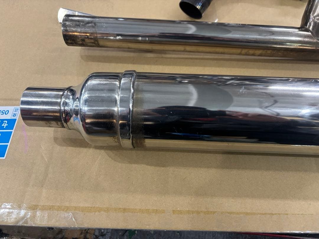 ドラッグスター400用　イージーライダース　2IN1クラシックマフラー