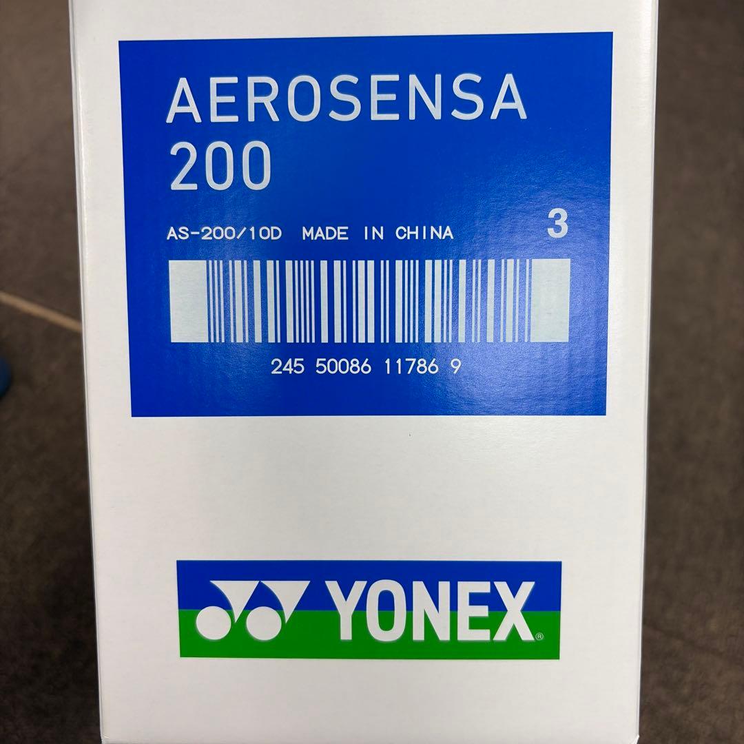 YONEX AEROSENSA 200 3番　新品　1箱/10ダース
