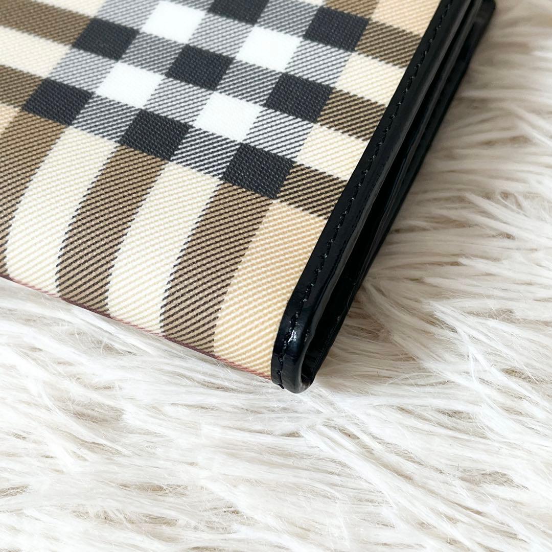 新品未使用✨Burberry バーバリー　長財布　ノバチェック　ベージュ　がま口