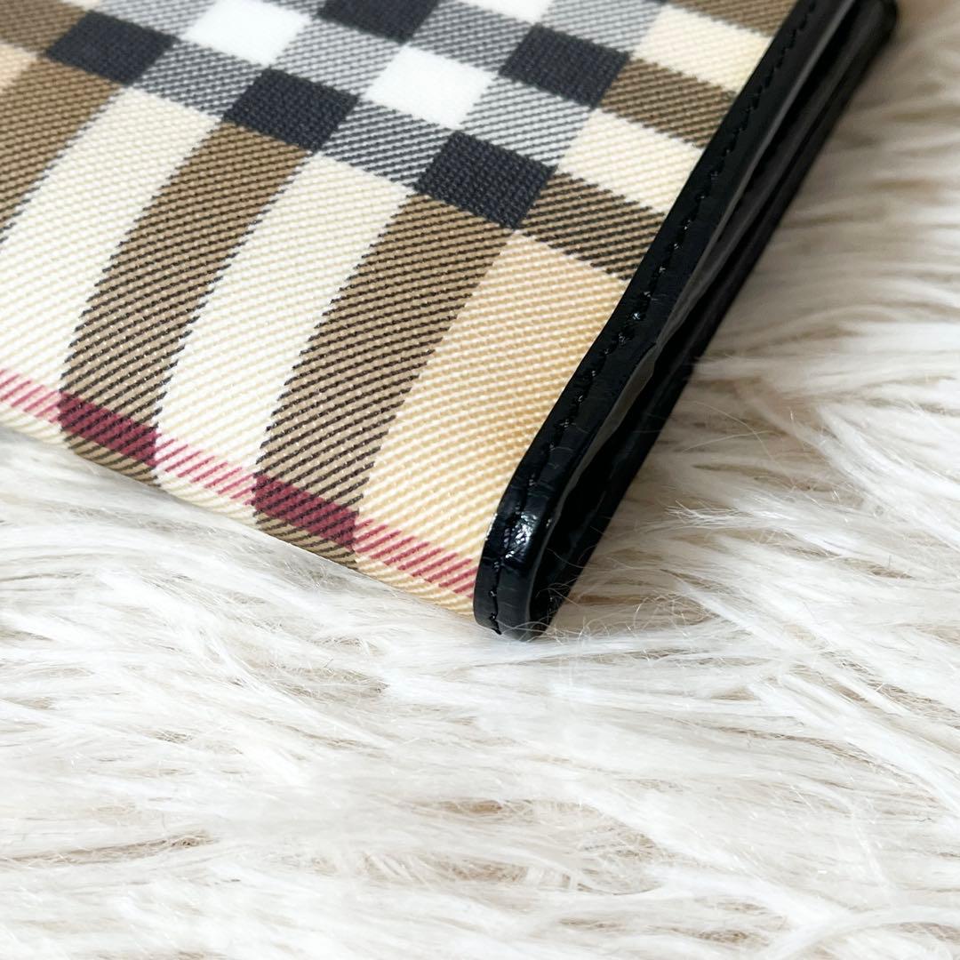 新品未使用✨Burberry バーバリー　長財布　ノバチェック　ベージュ　がま口