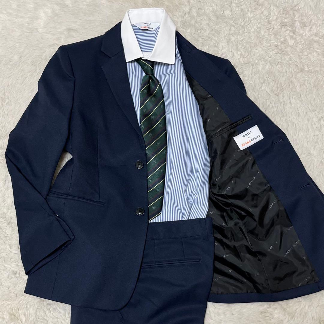 waltz by BEAMS DESIGN スーツ　セットアップ　紺　165
