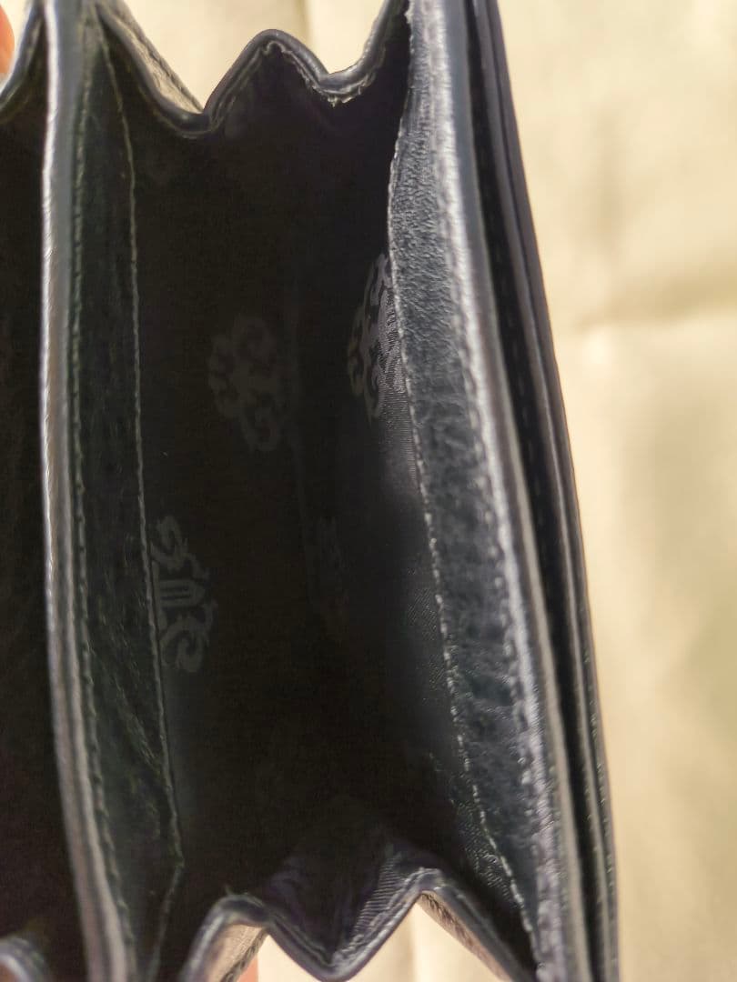 美品 Chrome Hearts クロムハーツ CHプラスボタン タイニー 財布