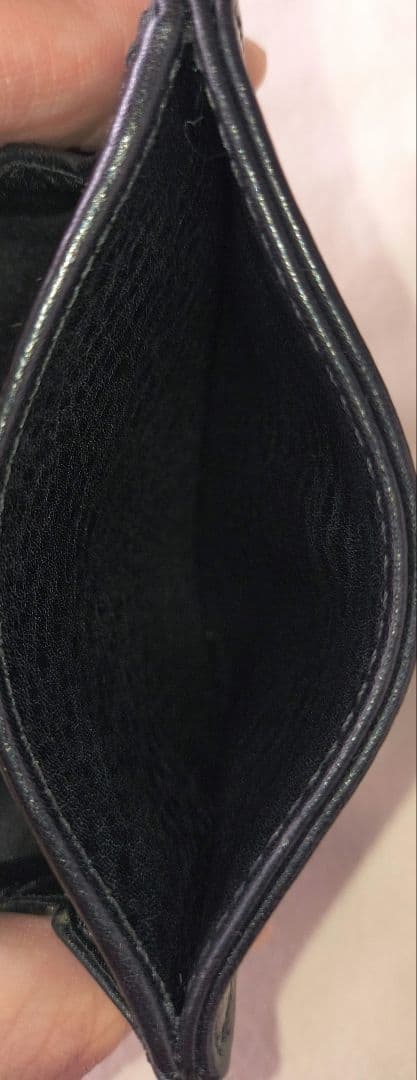 美品 Chrome Hearts クロムハーツ CHプラスボタン タイニー 財布