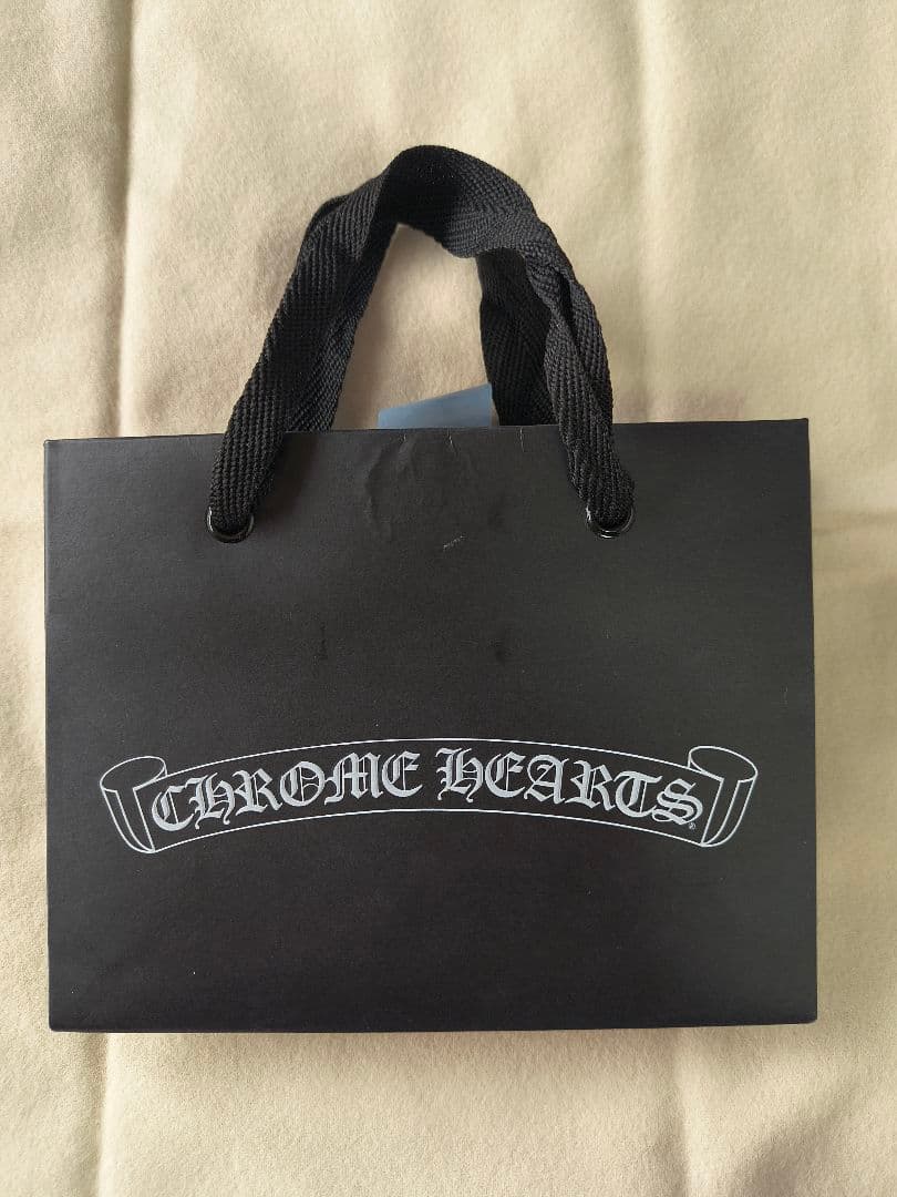 美品 Chrome Hearts クロムハーツ CHプラスボタン タイニー 財布