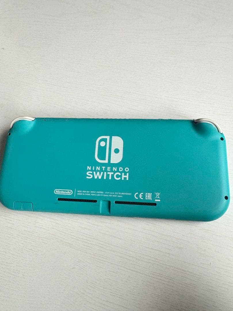 Nintendo Switch Liteターコイズ 充電器箱付きソフト2つセット