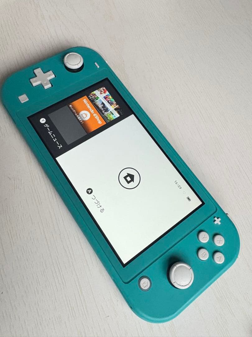 Nintendo Switch Liteターコイズ 充電器箱付きソフト2つセット