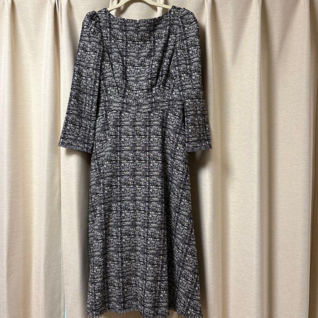 【herlipto】Classic Tweed Midi Dress