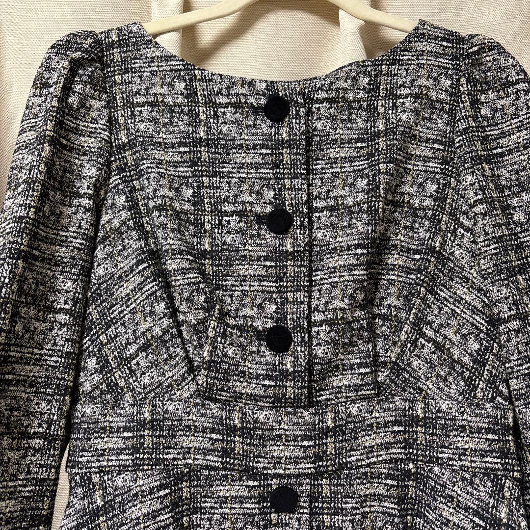 【herlipto】Classic Tweed Midi Dress