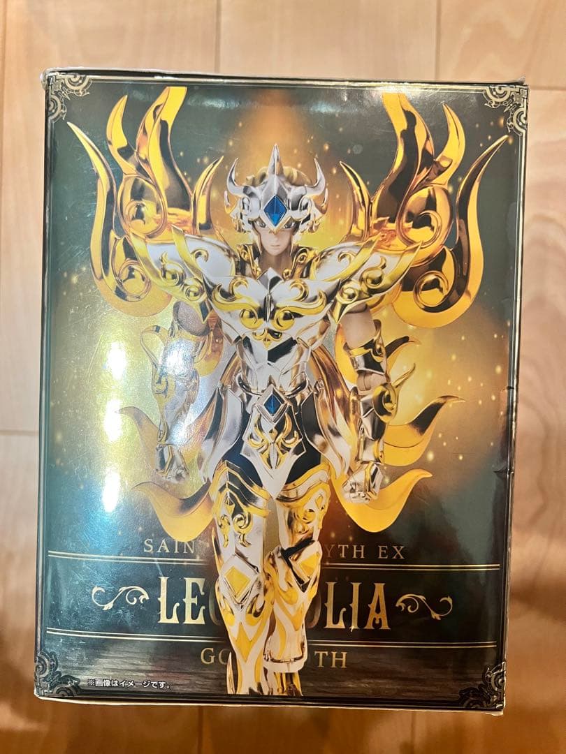 聖闘士星矢 聖闘士聖衣神話EX 獅子座 レオ アイオリア 神聖衣 ジャンク