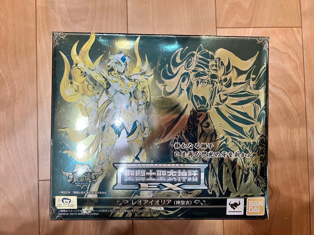 聖闘士星矢 聖闘士聖衣神話EX 獅子座 レオ アイオリア 神聖衣 ジャンク