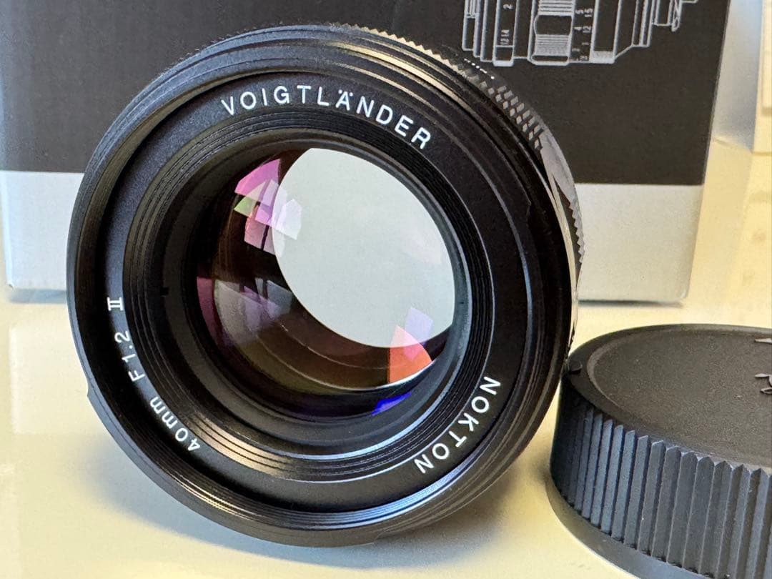 フォクトレンダーNOKTON40mm F1.2 Aspherical II VM