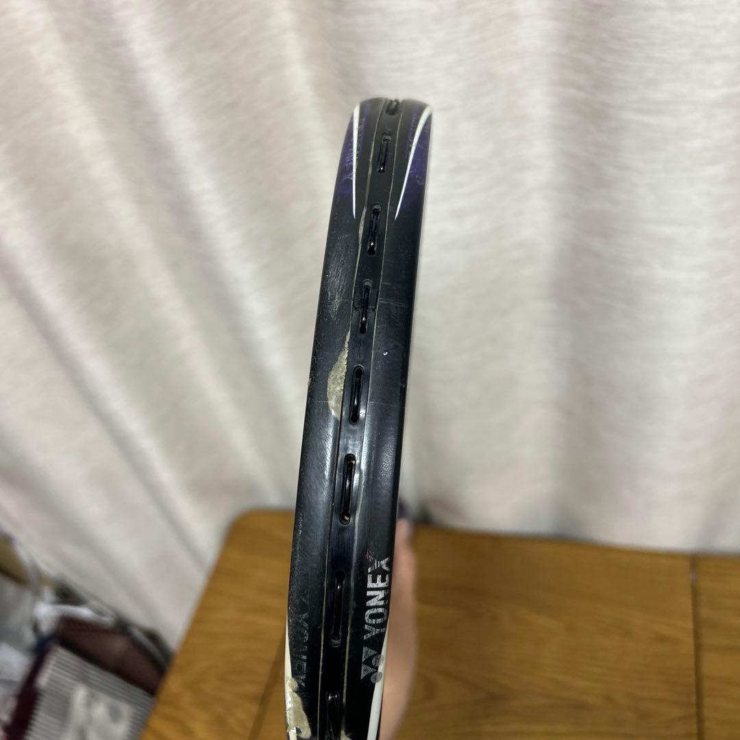 ネクシーガ80s UL1 軟式用テニスラケット 黒/紫 236g