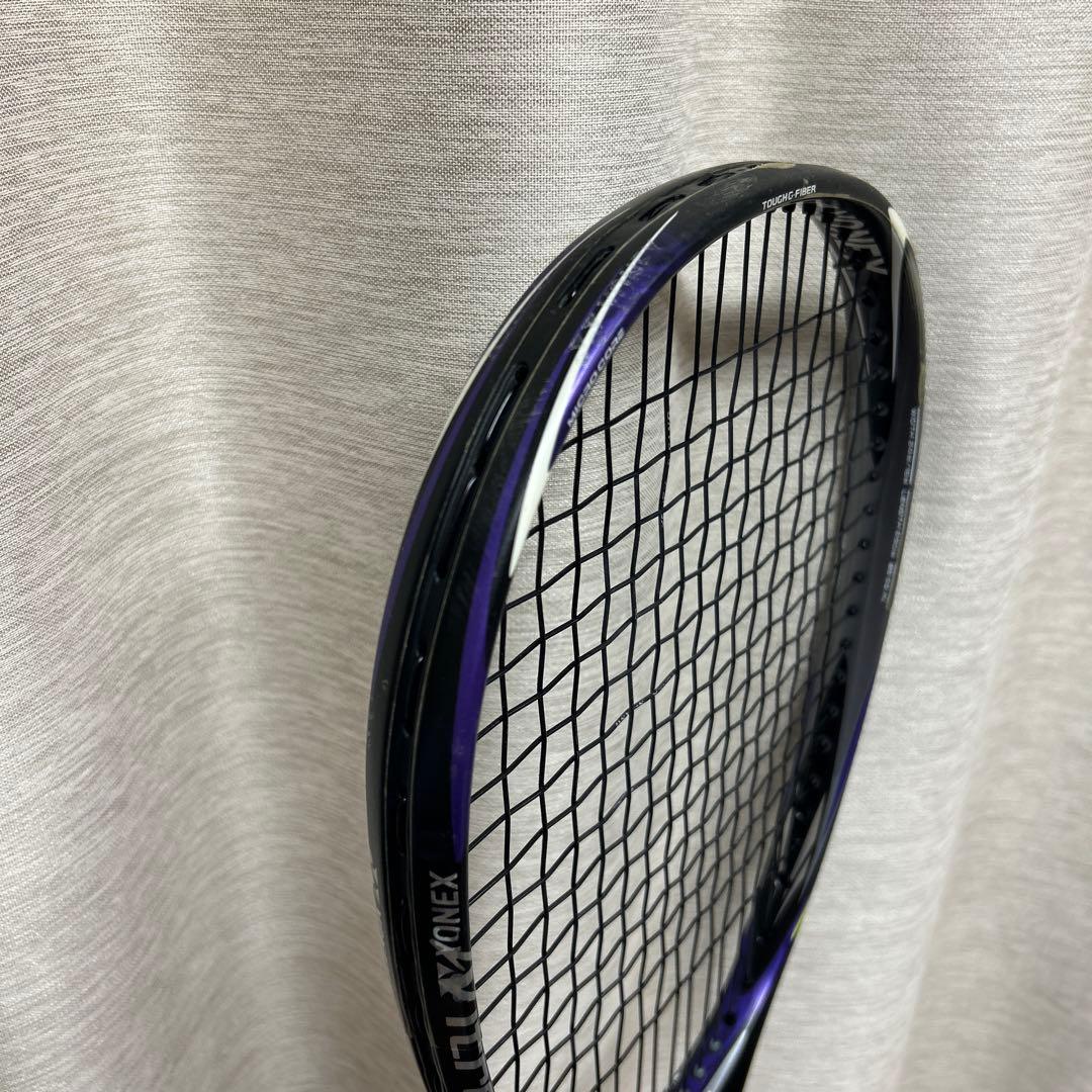 ネクシーガ80s UL1 軟式用テニスラケット 黒/紫 236g