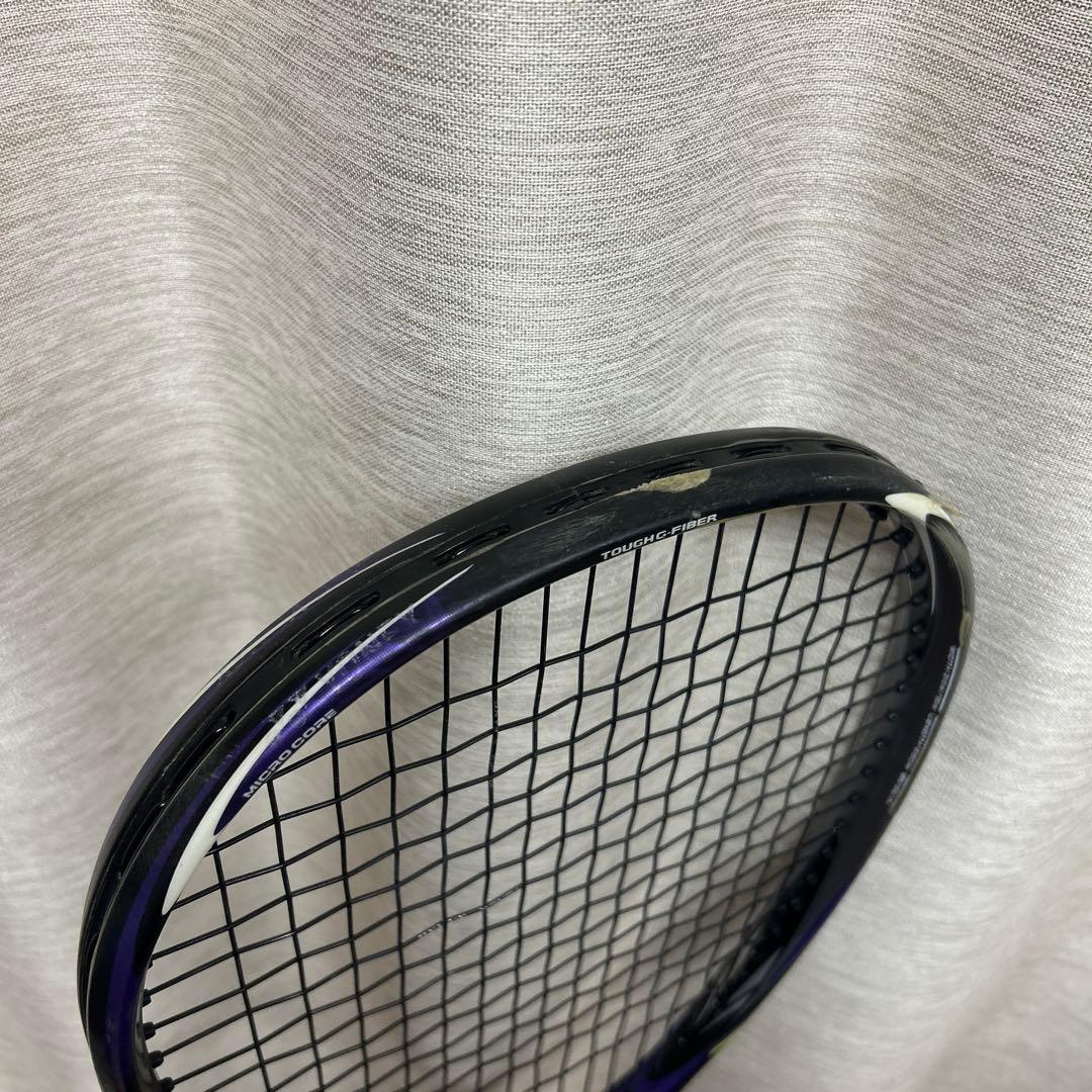 ネクシーガ80s UL1 軟式用テニスラケット 黒/紫 236g