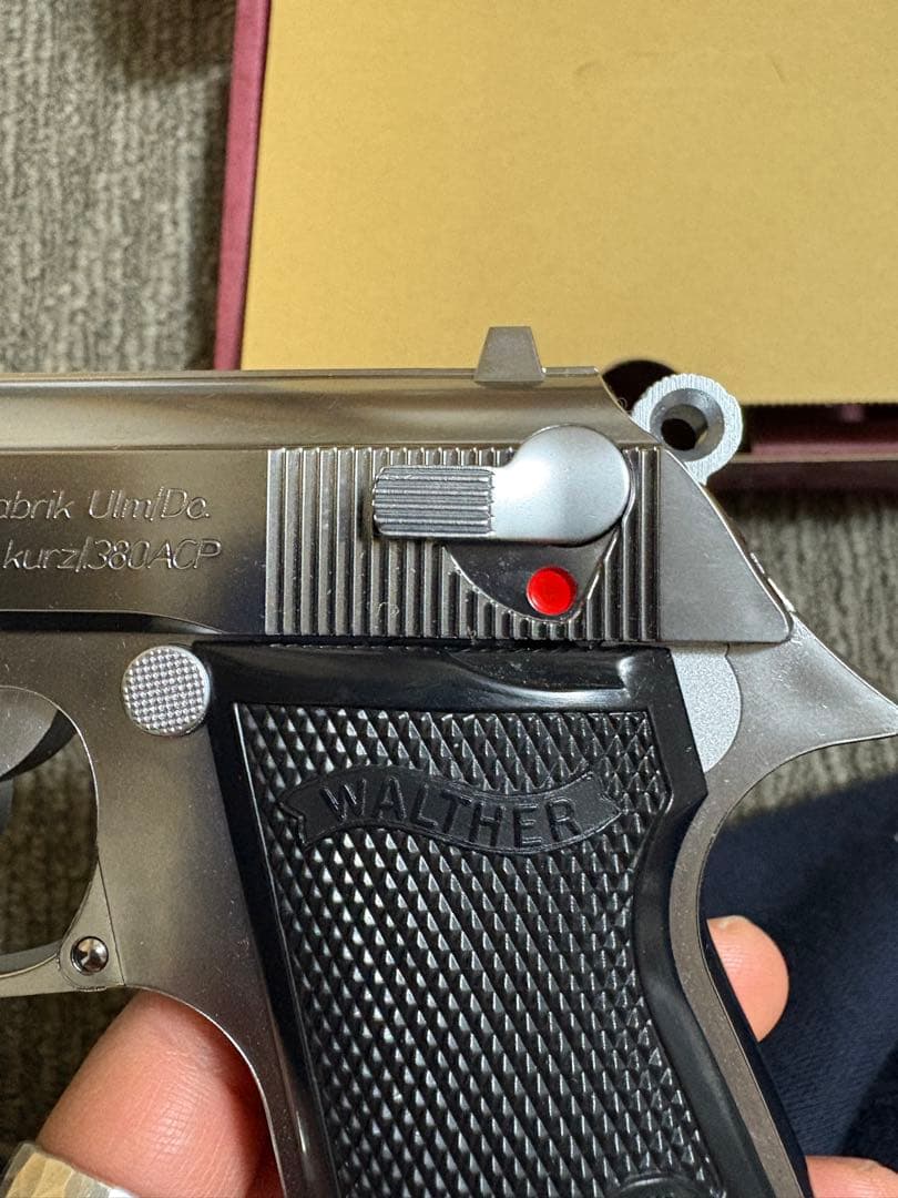 WALTHER PPシリーズ ガスガン 専用ケース付き