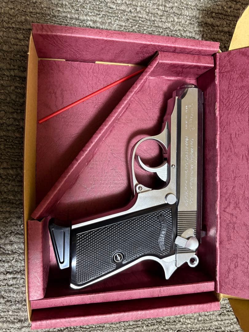 WALTHER PPシリーズ ガスガン 専用ケース付き