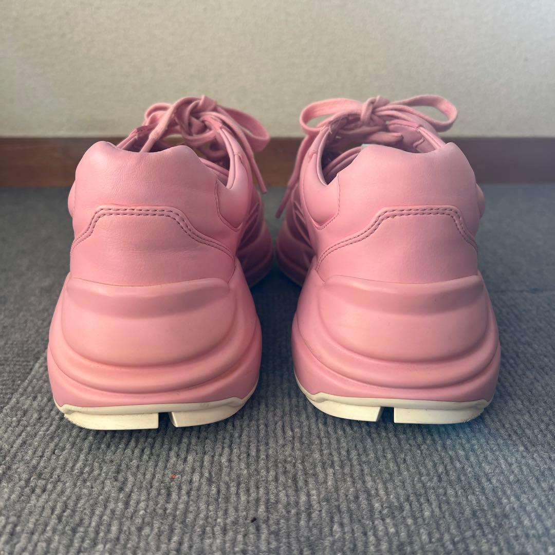 PHS　GUCCI レザースニーカー RHYTON ライトン