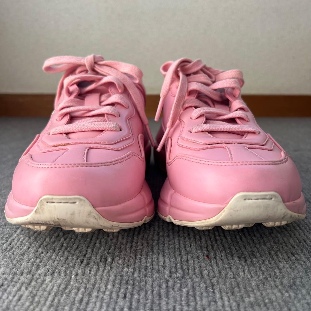 PHS　GUCCI レザースニーカー RHYTON ライトン