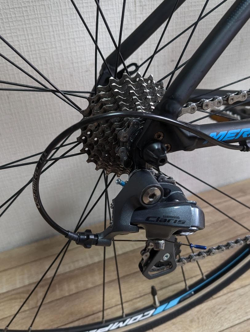 メンテ済 美品ロードバイク MERIDA RIDE150 2×10 神奈川より