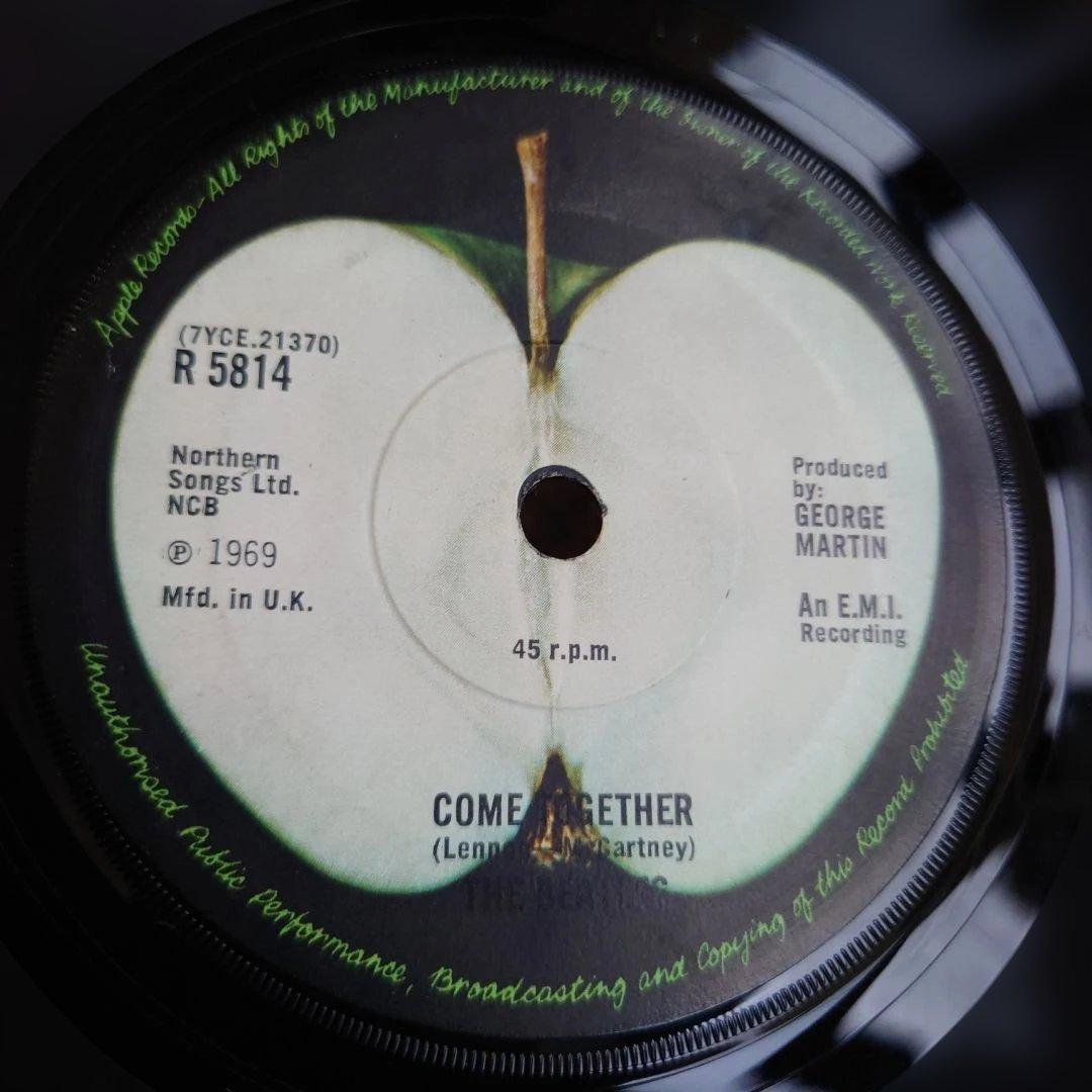 洋楽 UK1stBEATLES SOMETHING / COME TOGETHER