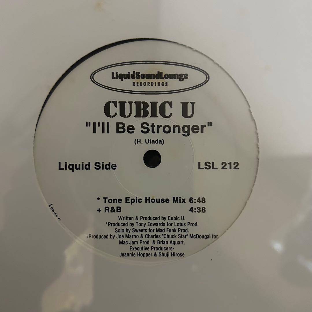 新品 宇多田ヒカル Cubic U / I'll Be Stronger 12