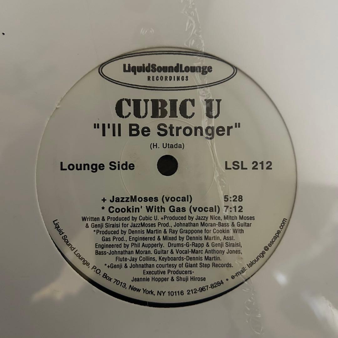 新品 宇多田ヒカル Cubic U / I'll Be Stronger 12