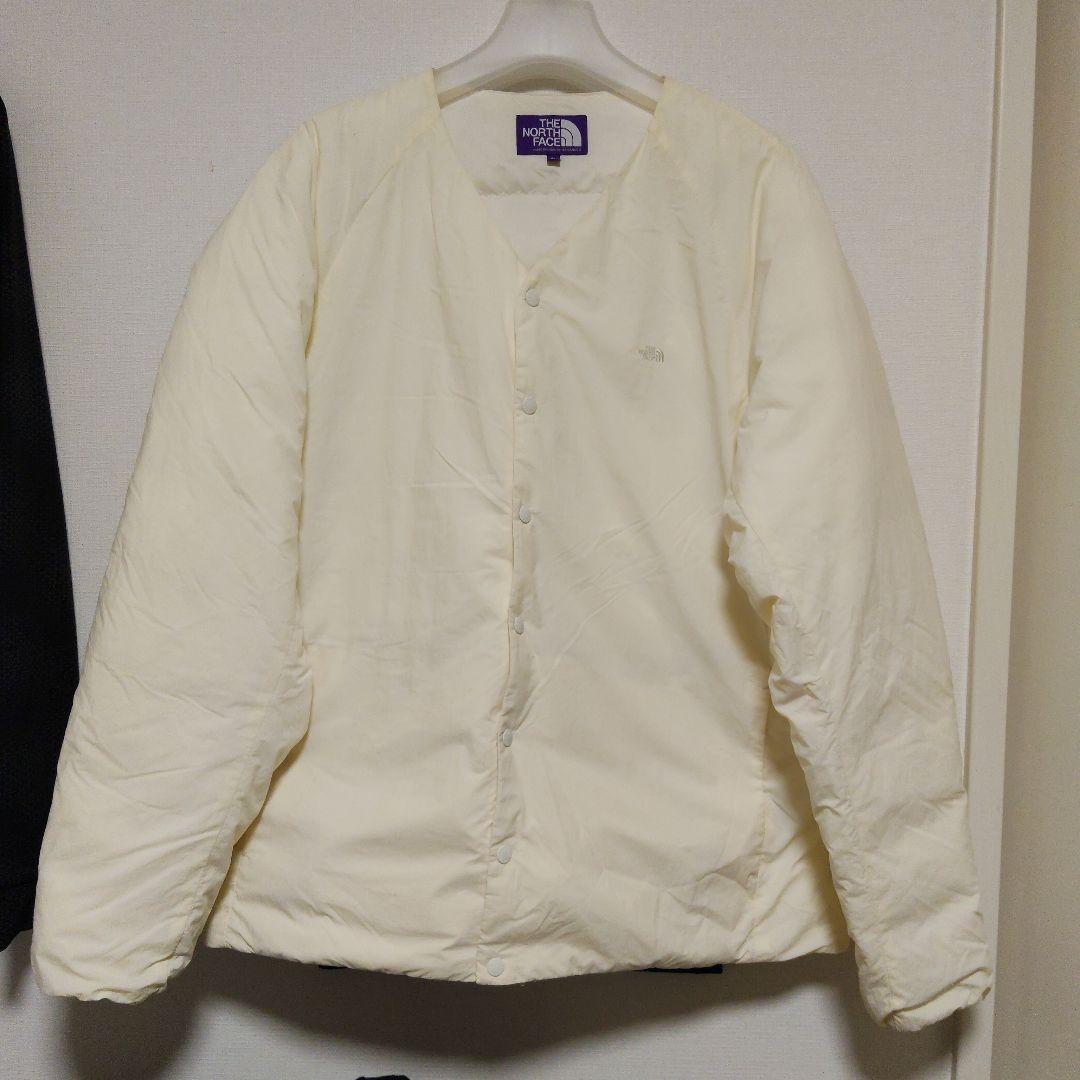 NORTH FACE PURPLE LABELダウンカーディガン