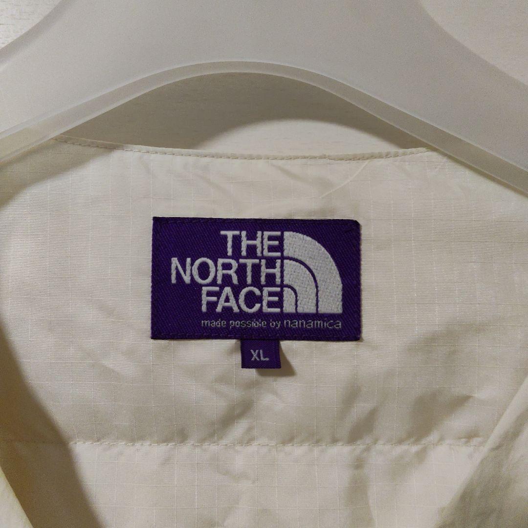 NORTH FACE PURPLE LABELダウンカーディガン