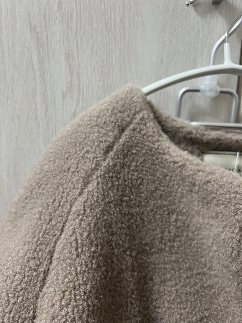 未使用　美品　ユナイテッドアローズ　ボア マントコート　【タグ付き】