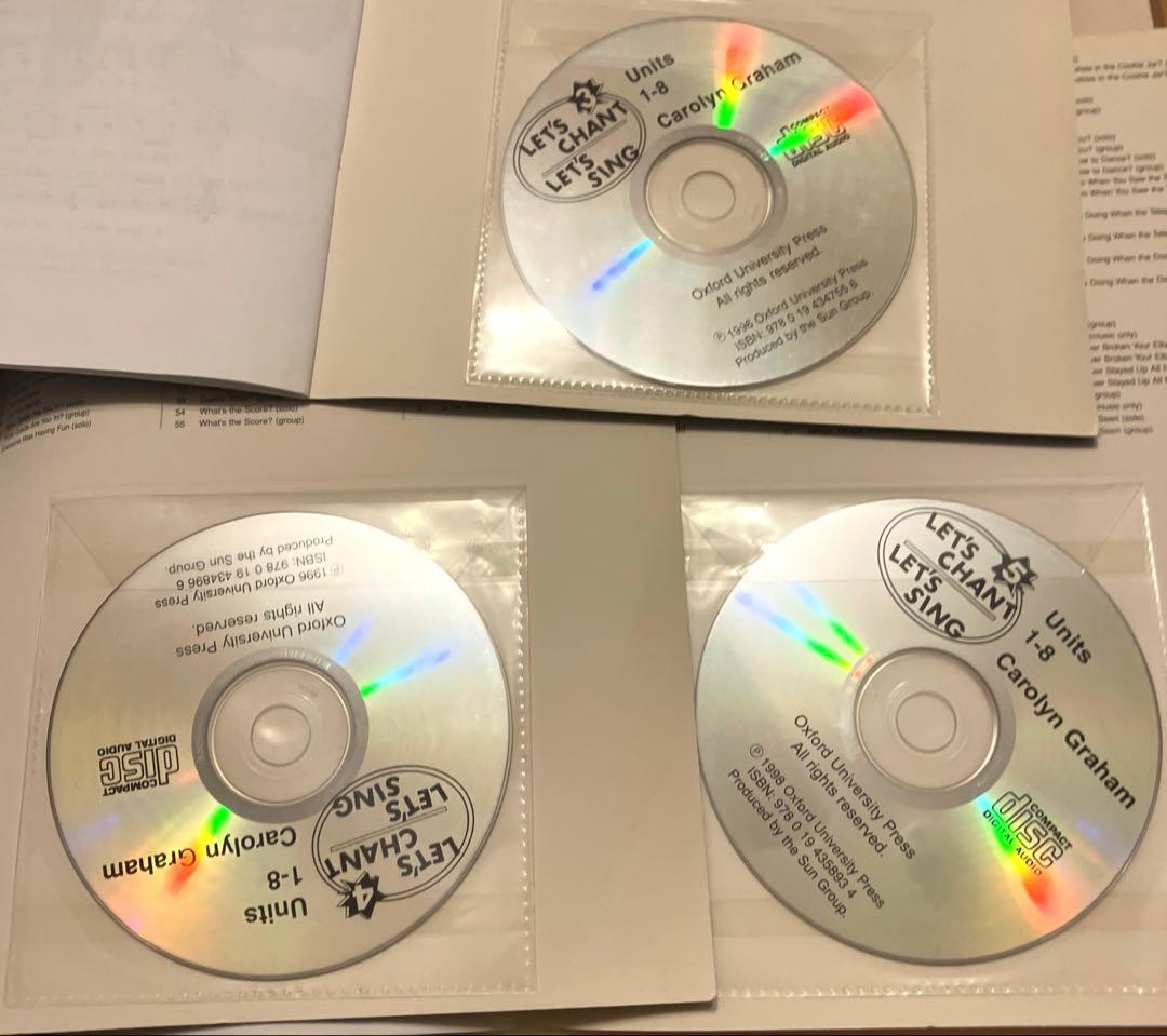 Let's Chant, Let's Sing 1, 2, 3, 4, 5セット