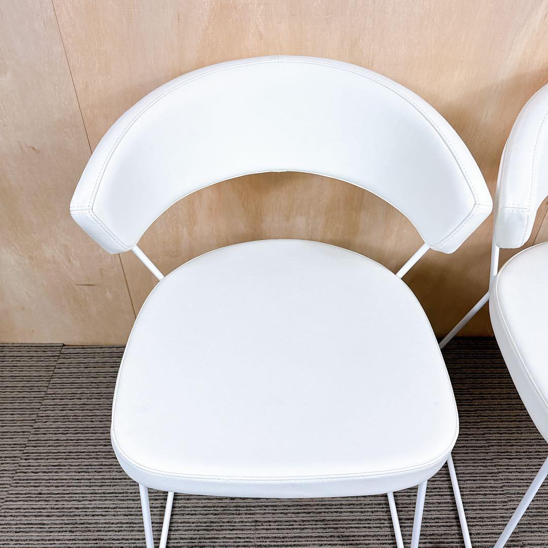 【展示品】 カリガリス コヌビア New York 本革 ダイニングチェア 6脚