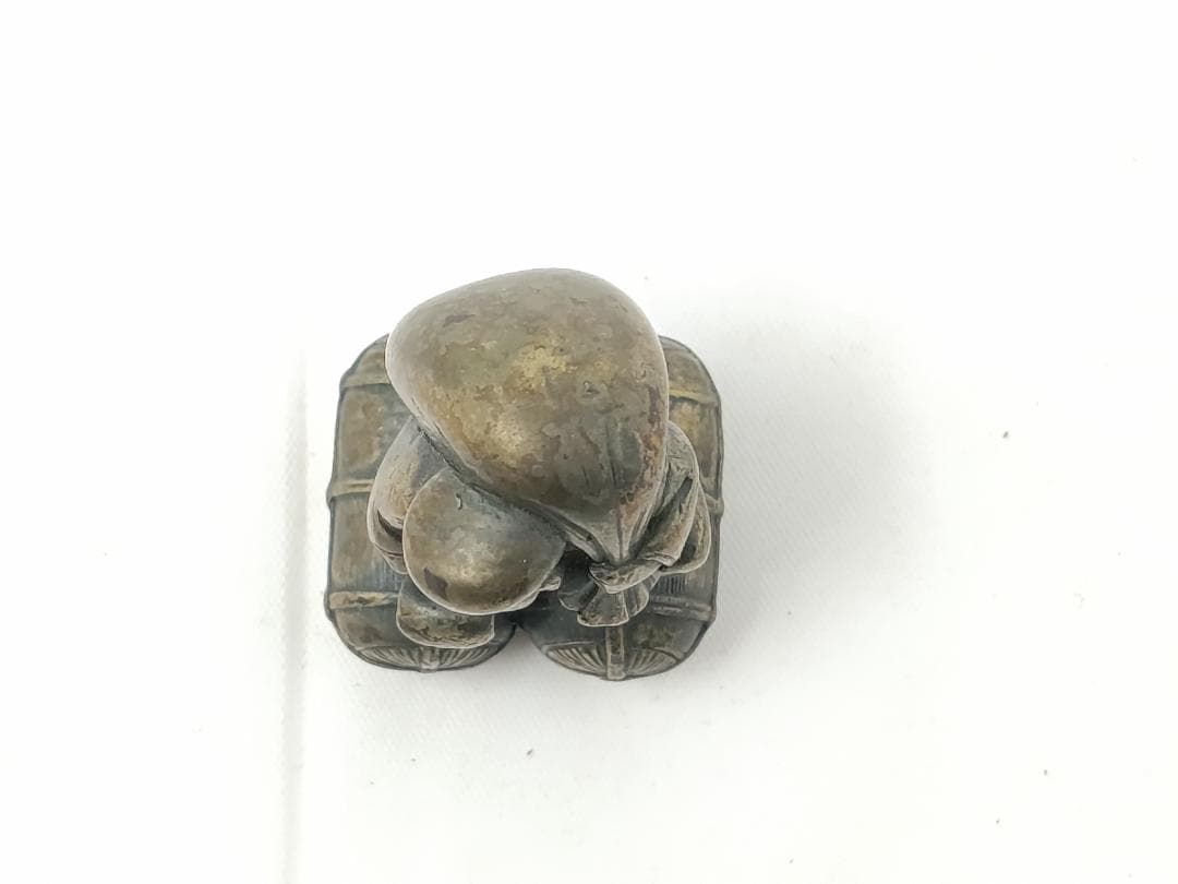 銀製　大黒様 大黒天　約115g 　縁起物　置物　インテリア　フィギュア