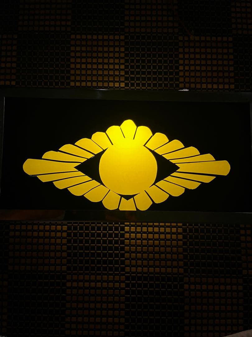 当時物！デコトラ！　アンドン　ナンバーアンドン