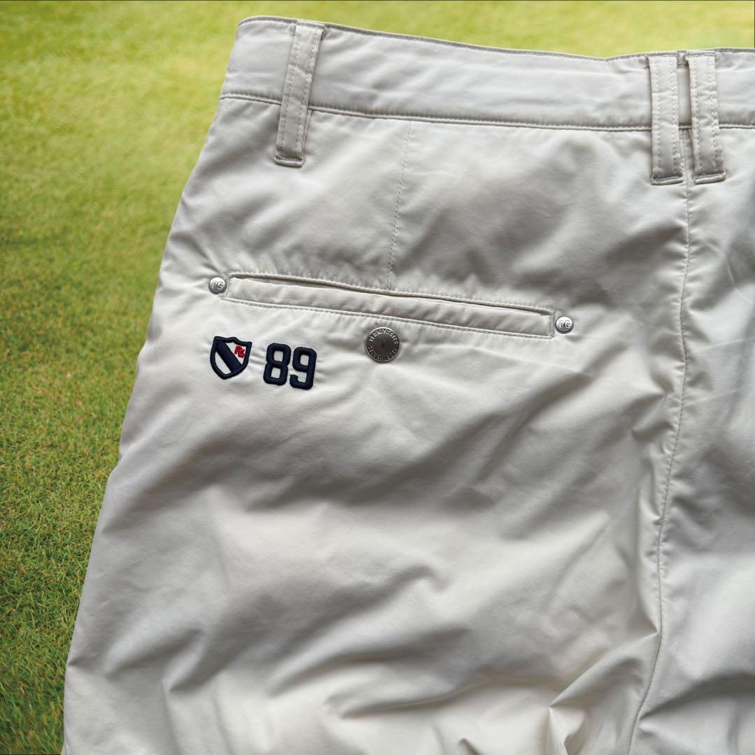 防寒　蓄熱素材　パーリーゲイツ　ダウンパンツ　中綿入 L〜XL相当　オフホワイト