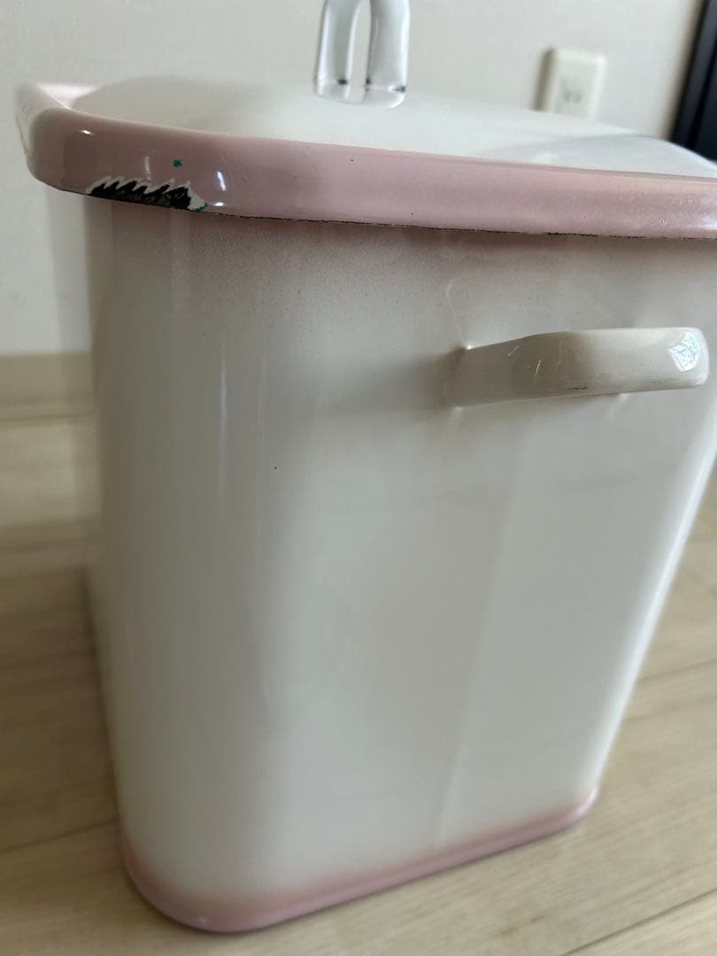 imane イマン プリンセスローズ ボックス缶（大）ホーロー