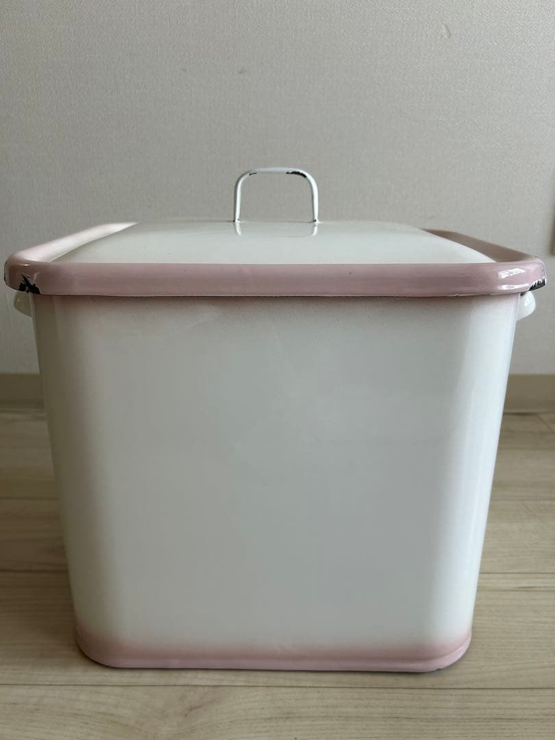 imane イマン プリンセスローズ ボックス缶（大）ホーロー