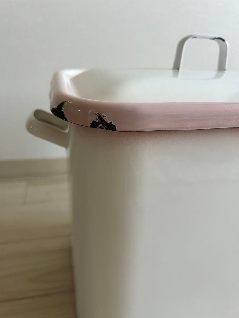 imane イマン プリンセスローズ ボックス缶（大）ホーロー