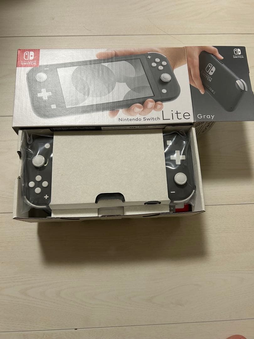 【保証書・オンライン無料券】Nintendo Switch Lite グレー