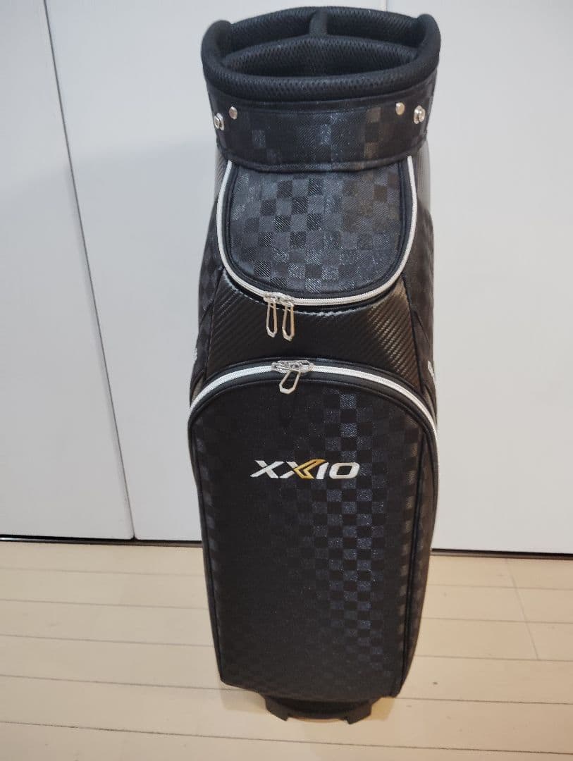 XXIO 超軽量 9.5インチ キャディバッグ GGC-X161 BKチェック