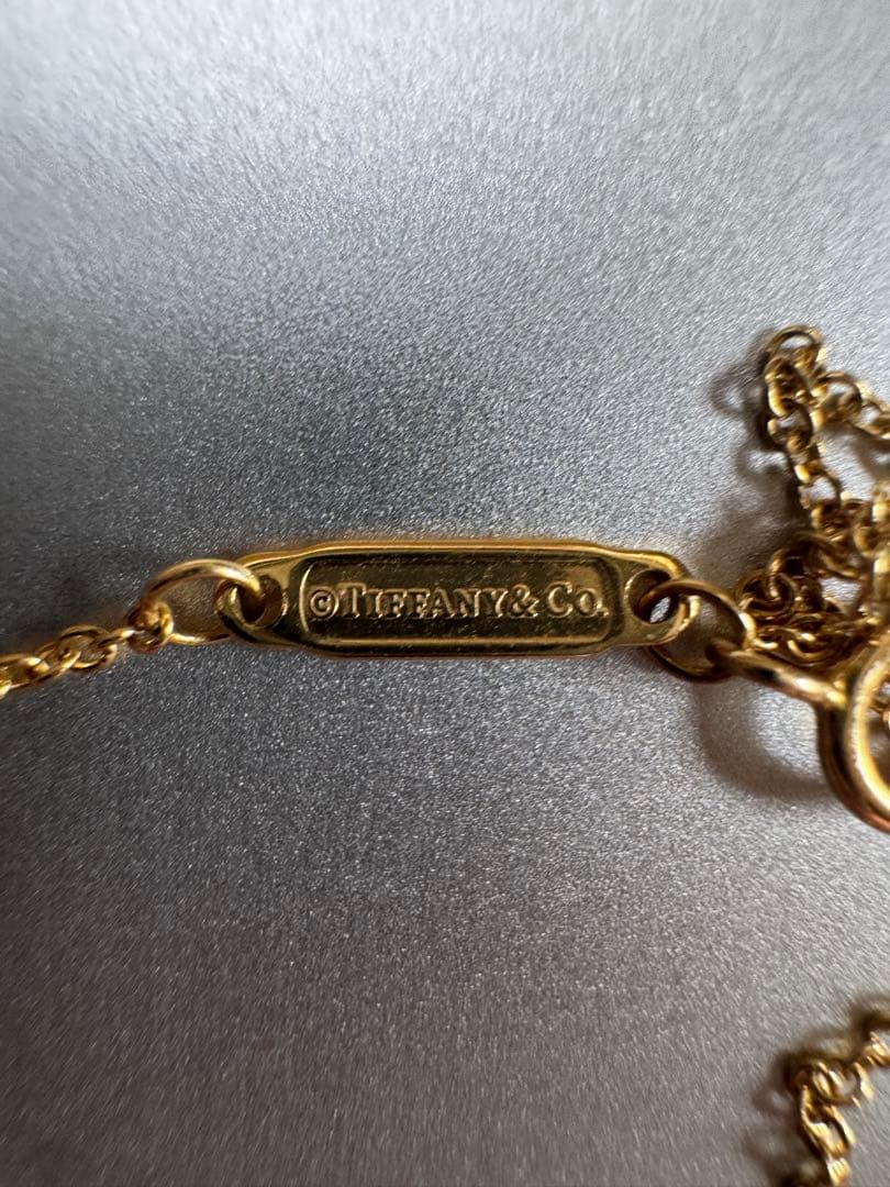 ティファニースマイル ミニ ゴールド ネックレス