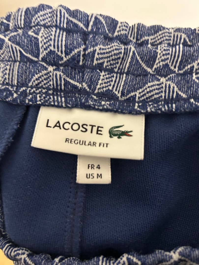 LACOSTE モノグラム　上下ジャージセットアップ