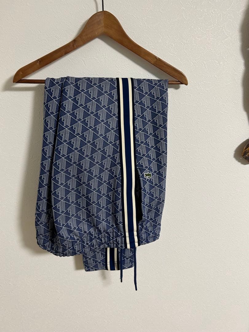 LACOSTE モノグラム　上下ジャージセットアップ