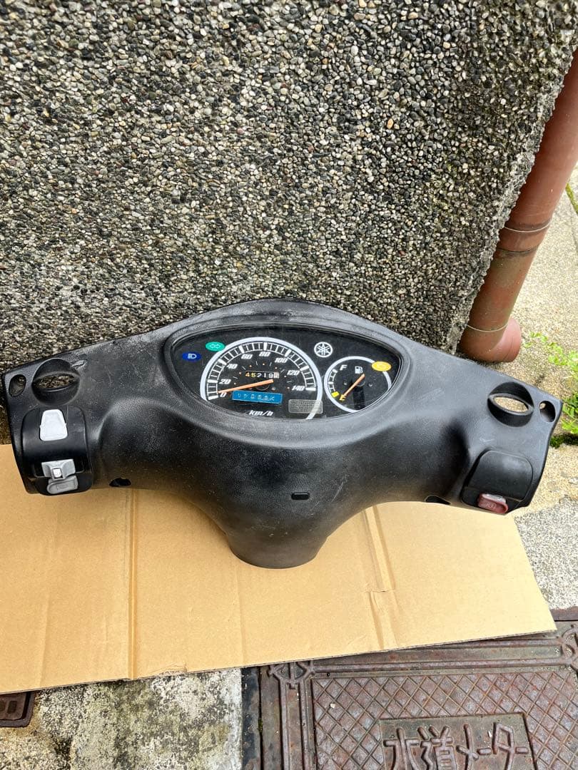 Yamaha アクシストリート　メーター 45219.5km