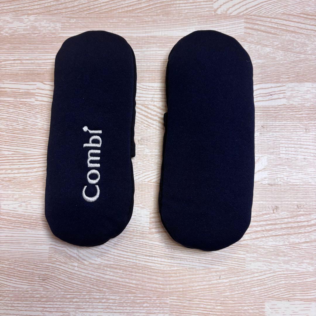 クリーニング済☆美品☆コンビ　新生児OK　THE　S　Air　ISOFIX　紺