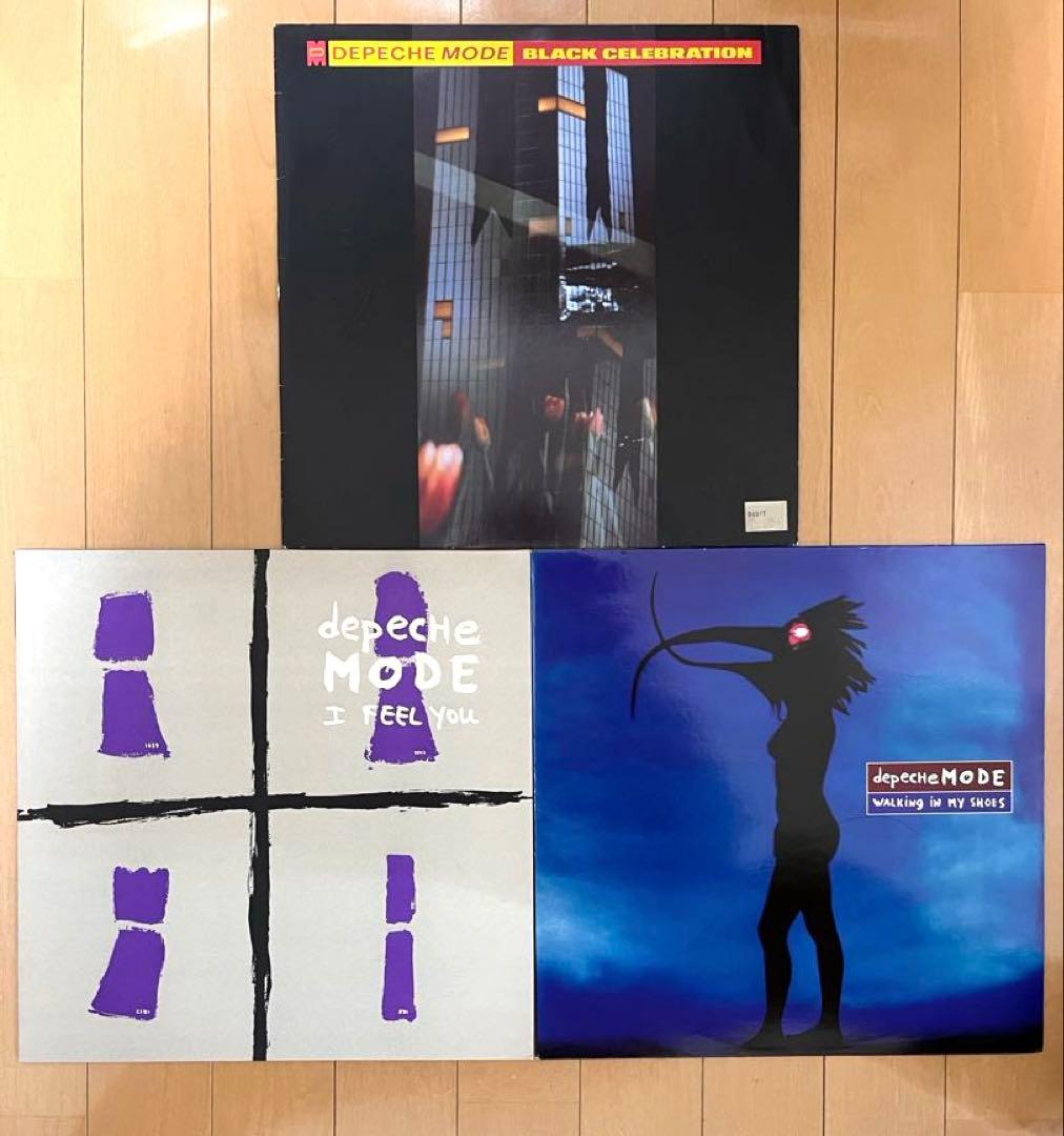 デペッシュ・モードDepeche Mode レコード3枚セット